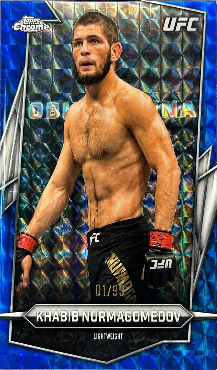 2026 Khabib Nurmagomedov [Blue Geometric Refractor] #140