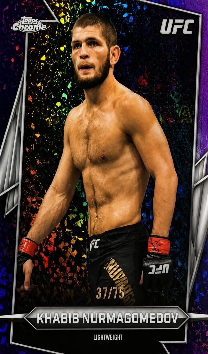 2026 Khabib Nurmagomedov [Purple Mini-Diamonds Refractor] #140