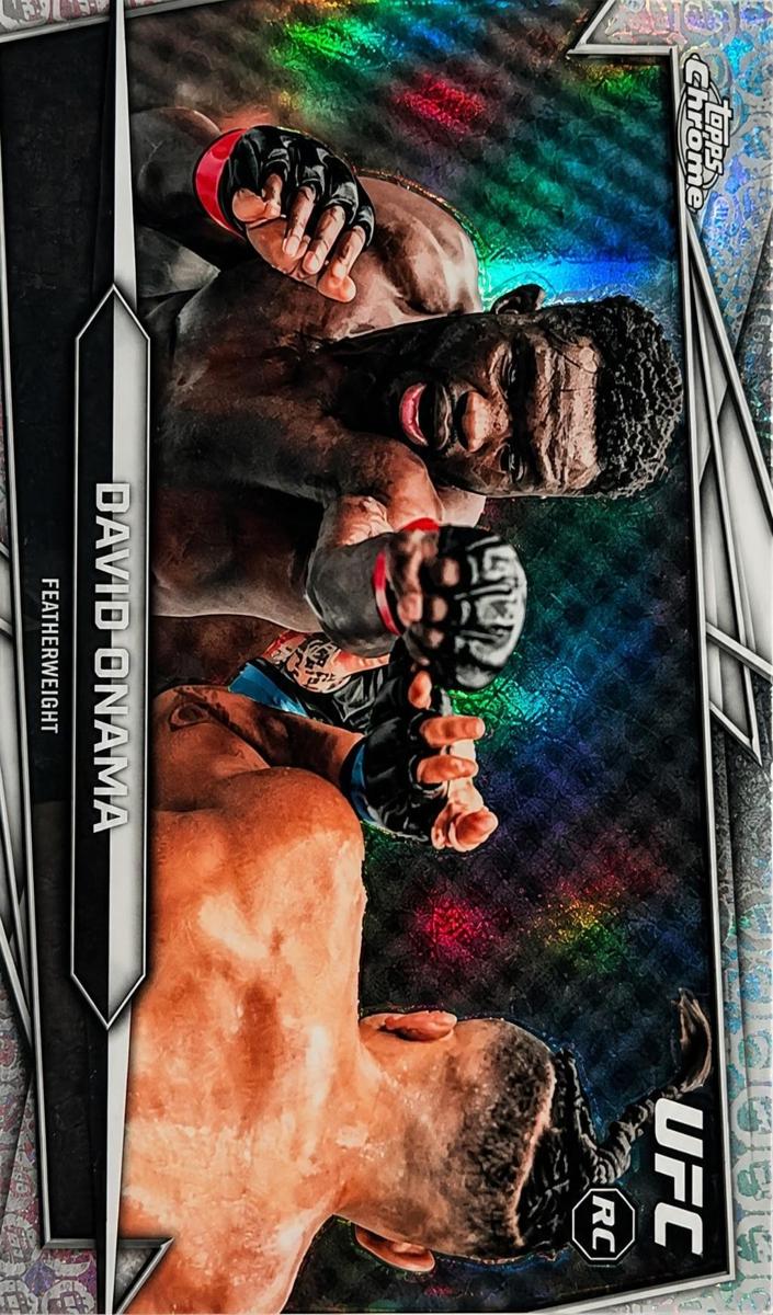 2026 David Onama [UFC Glove Refractor] #148
