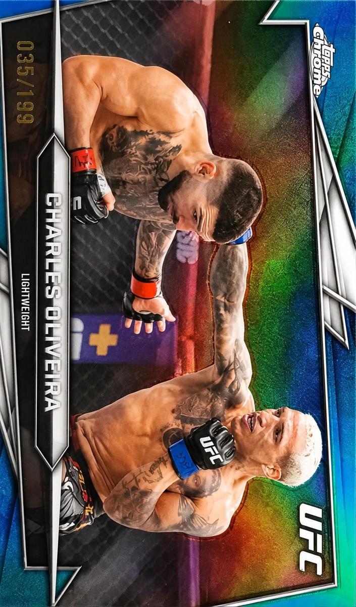 2026 Charles Oliveira [Aqua Refractor] #150