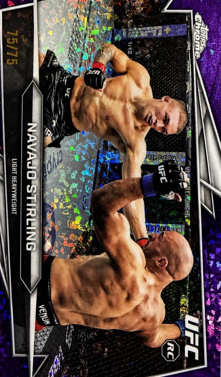 2026 Navajo Stirling [Purple Mini-Diamonds Refractor] #154