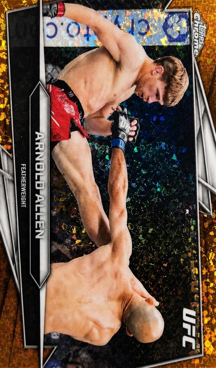 2026 Arnold Allen [Orange Mini-Diamonds Refractor] #155