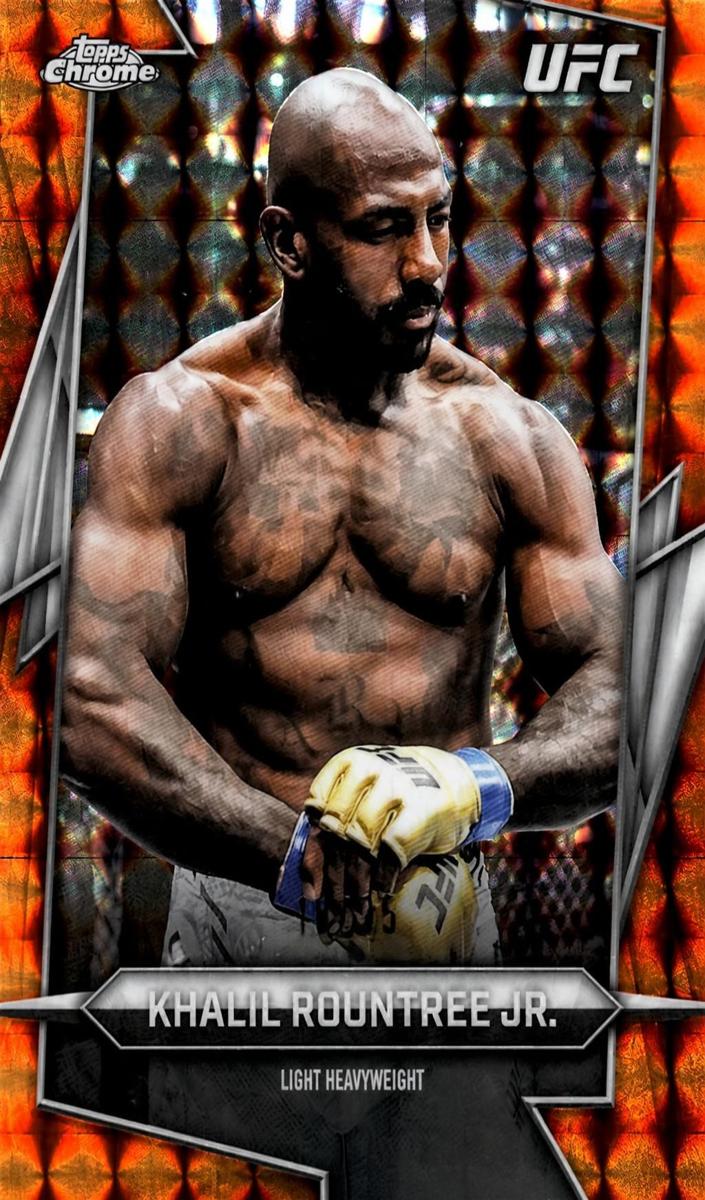 2026 Khalil Rountree Jr. [Orange Geometric Refractor] #157