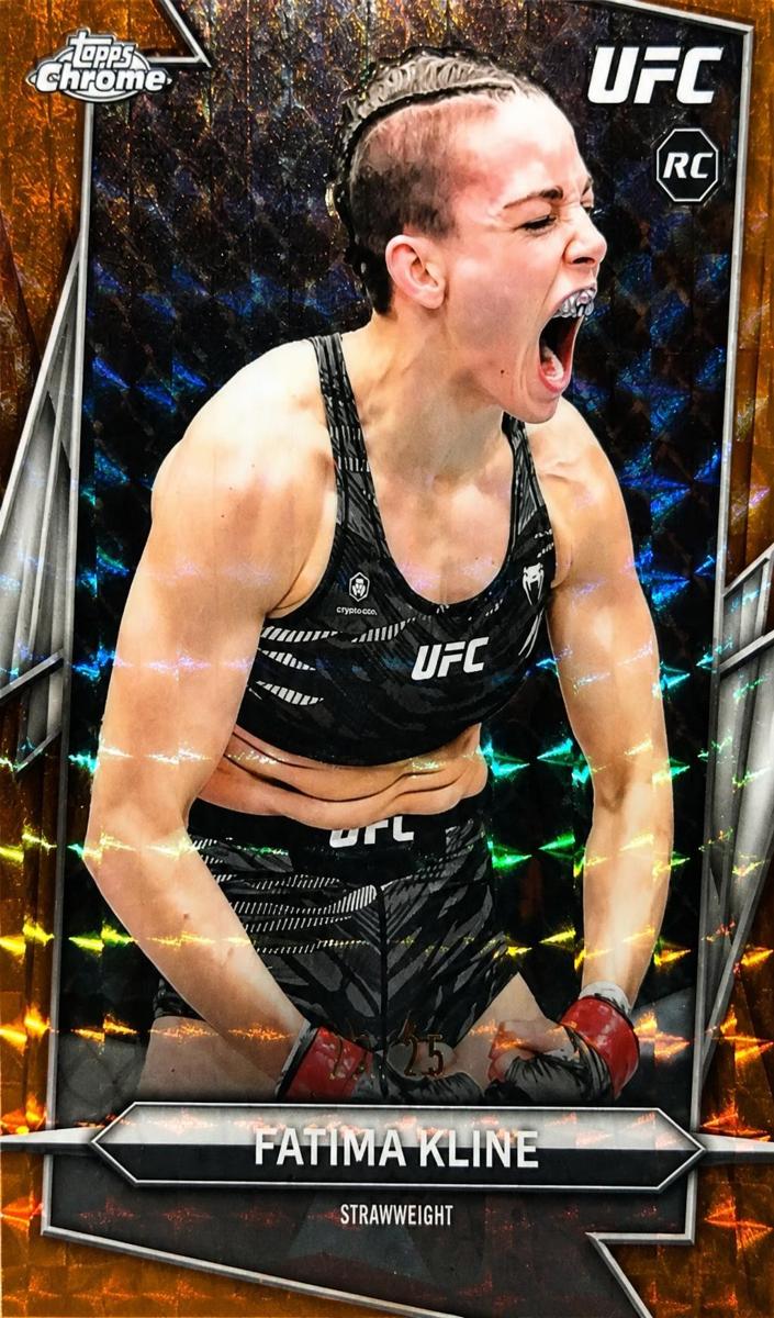 2026 Fatima Kline [Orange Geometric Refractor] #158