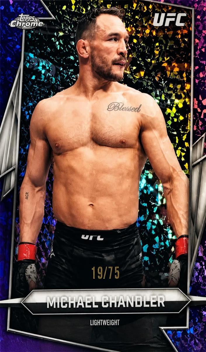 2026 Michael Chandler [Purple Mini-Diamonds Refractor] #159