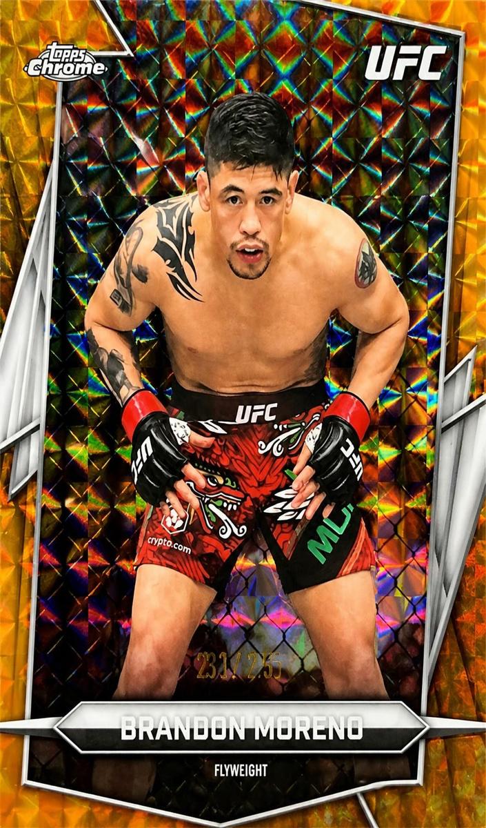 2026 Brandon Moreno [Orange Refractor] #162
