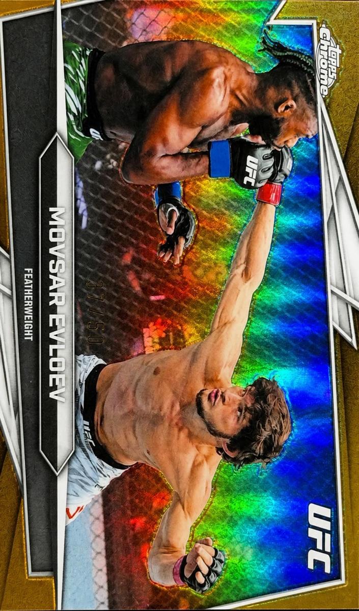 2026 Movsar Evloev [Gold Refractor] #165