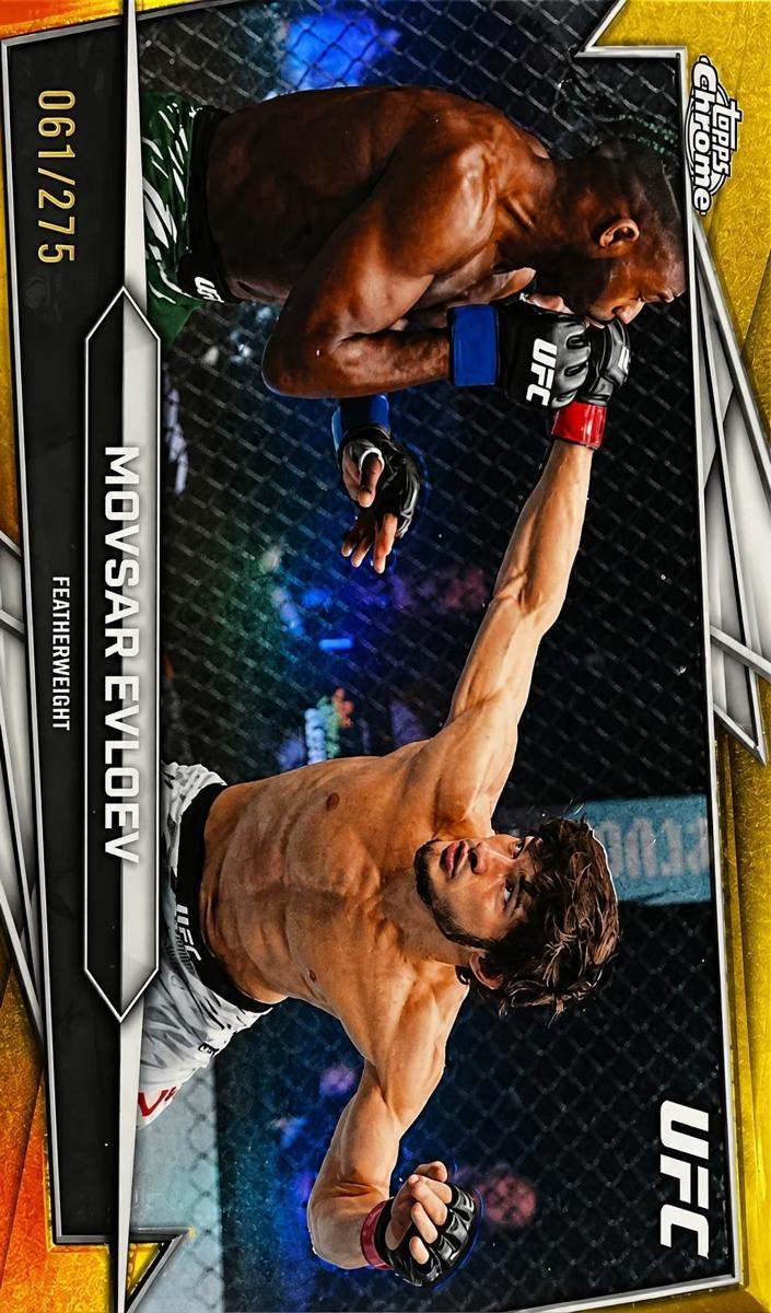 2026 Movsar Evloev [Yellow Refractor] #165