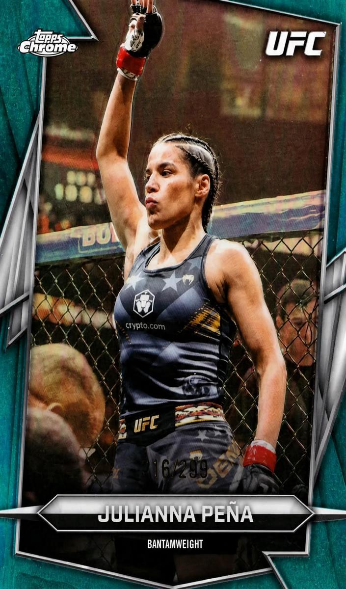 2026 Julianna Pena [Teal Refractor] #175