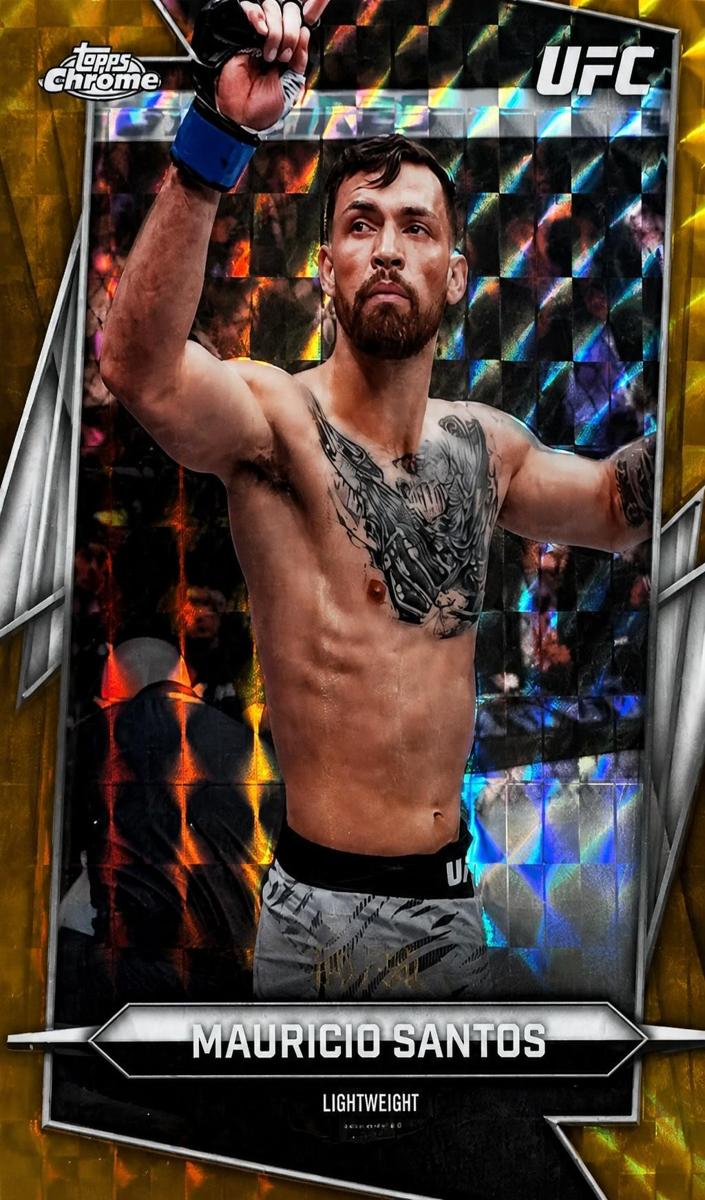 2026 Mauricio Santos [Gold Geometric Refractor] #178