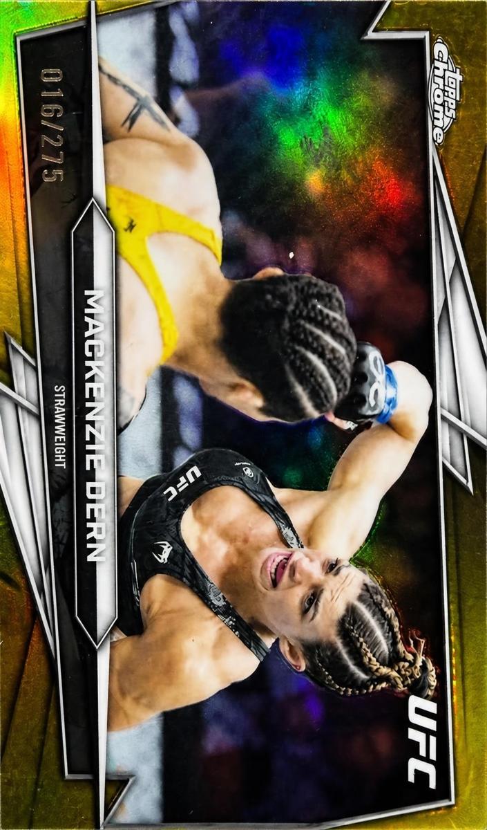 2026 Mackenzie Dern [Yellow Refractor] #185