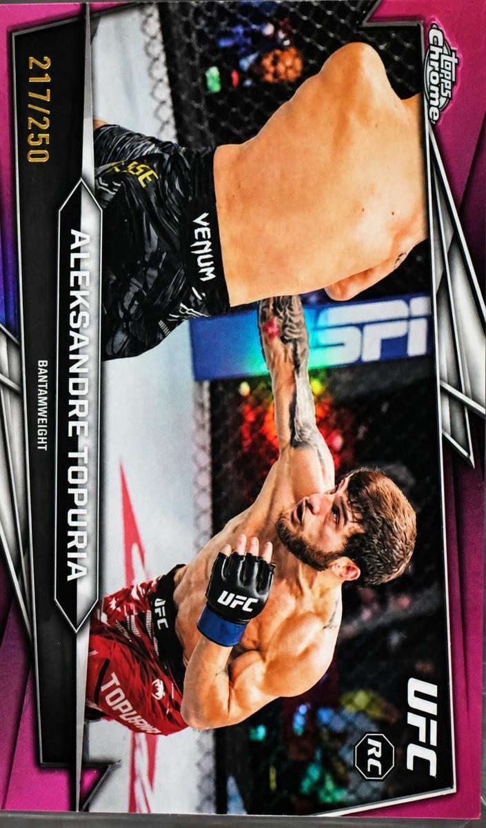 2026 Aleksandre Topuria [Pink Refractor] #187