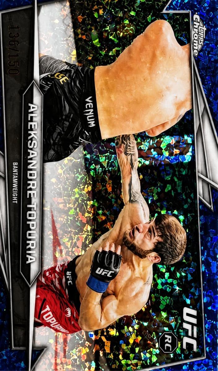2026 Aleksandre Topuria [Blue Refractor] #187