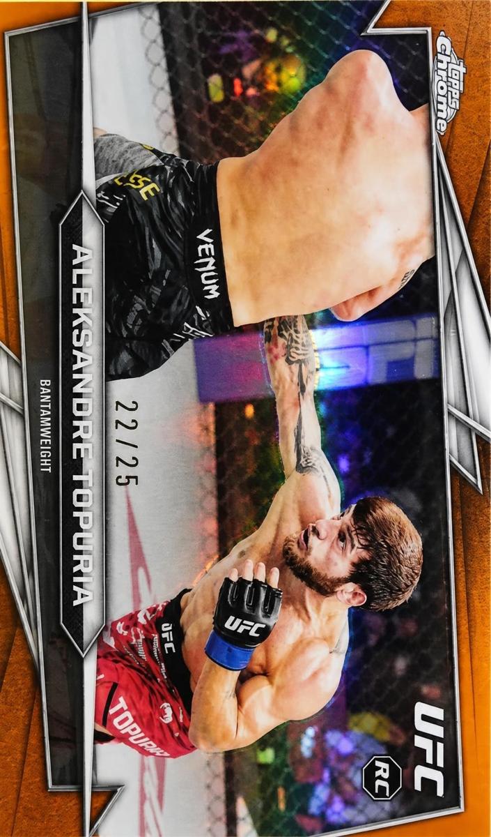 2026 Aleksandre Topuria [Orange Refractor] #187