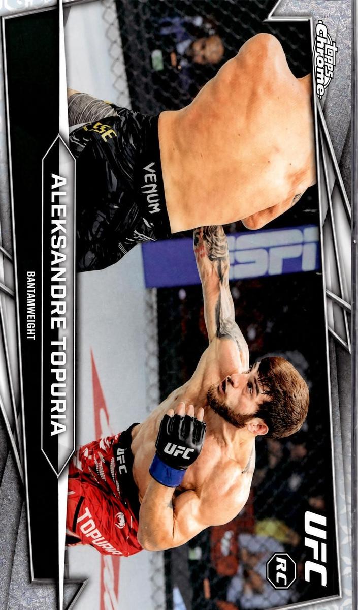 2026 Aleksandre Topuria [UFC Glove Refractor] #187