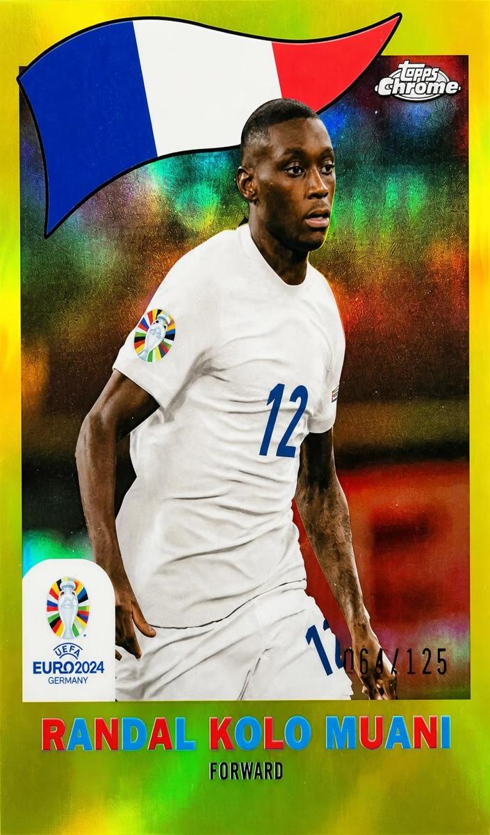 2024 Randal Kolo Muani [Yellow Refractor] #TC-20