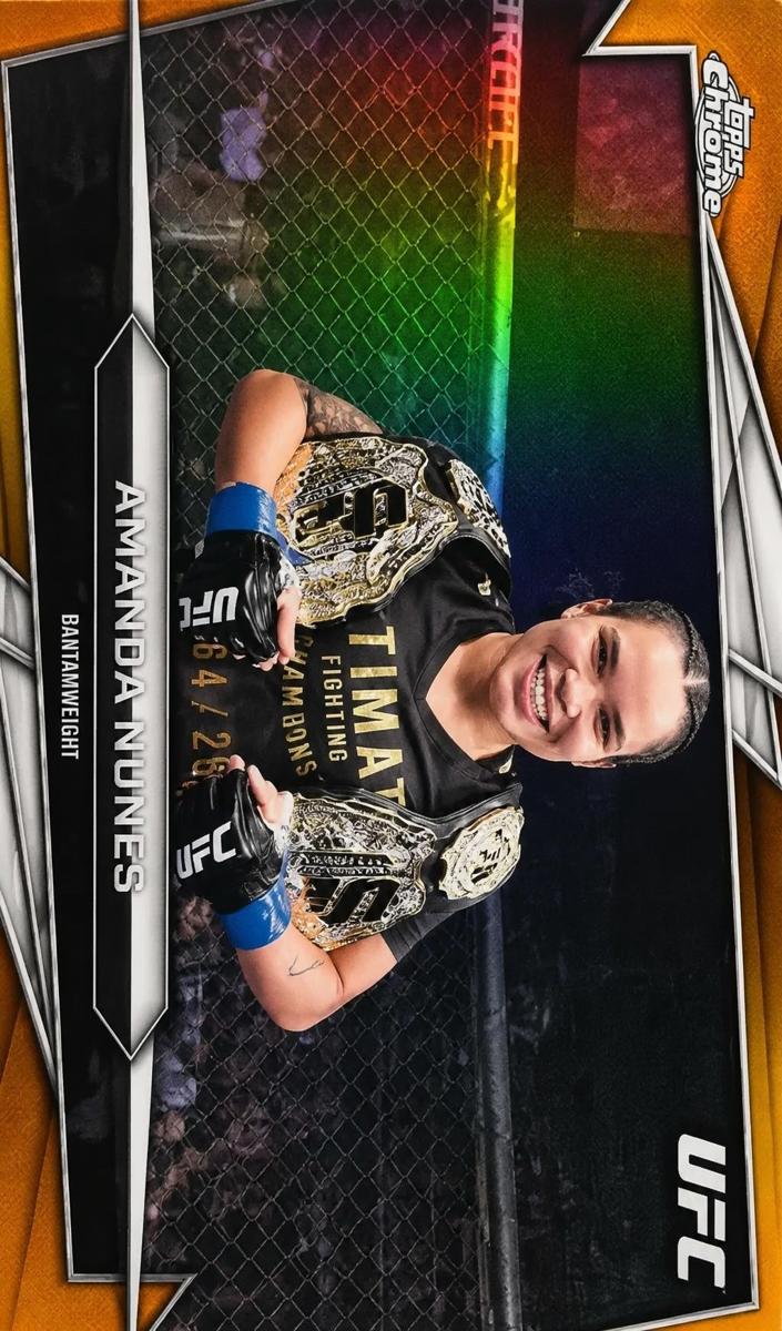 2026 Amanda Nunes [Orange Refractor] #195