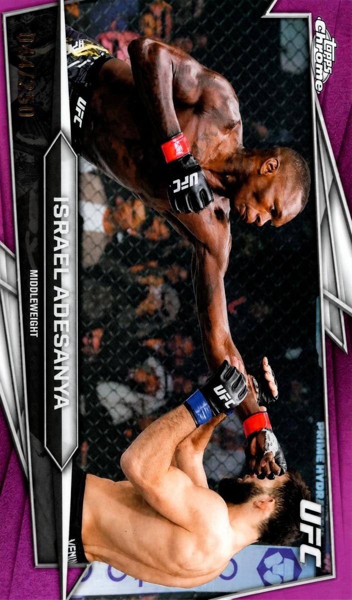 2026 Israel Adesanya [Pink Refractor] #197