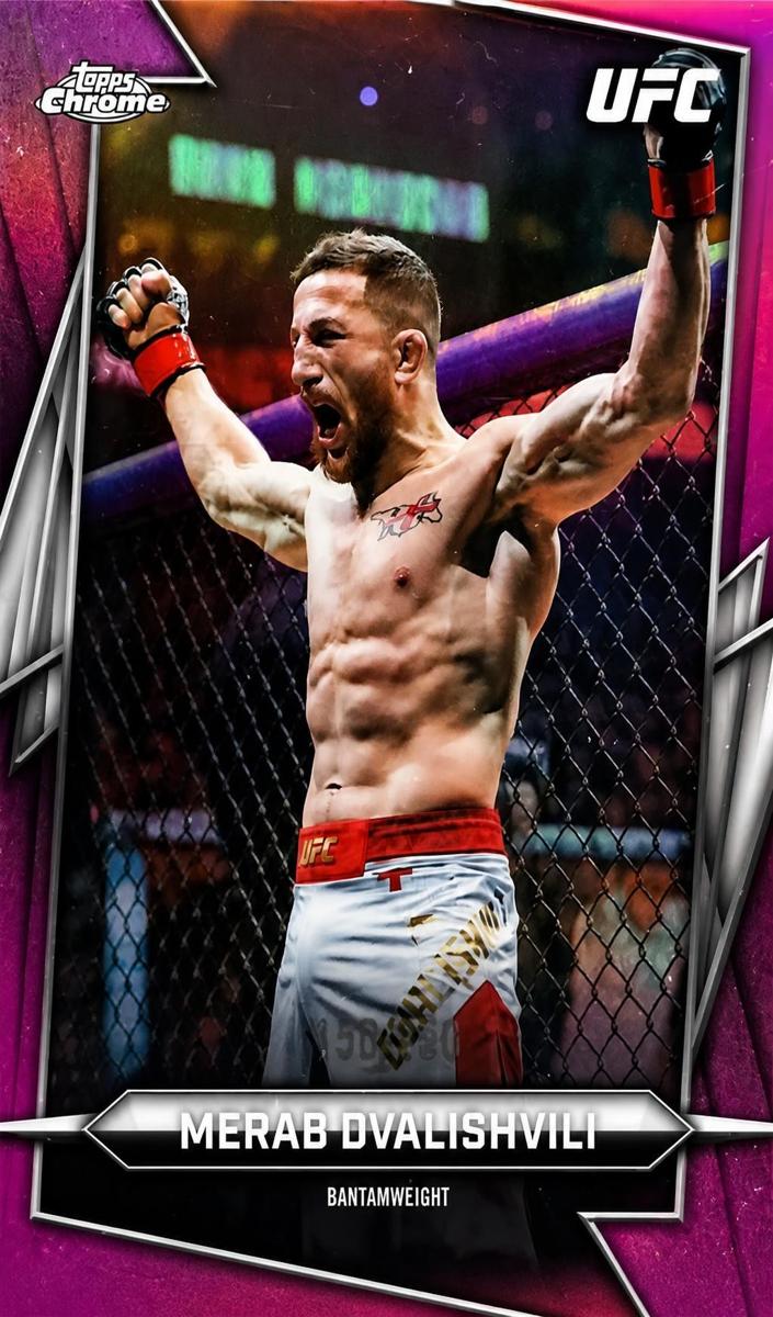 2026 Merab Dvalishvili [Pink Refractor] #50