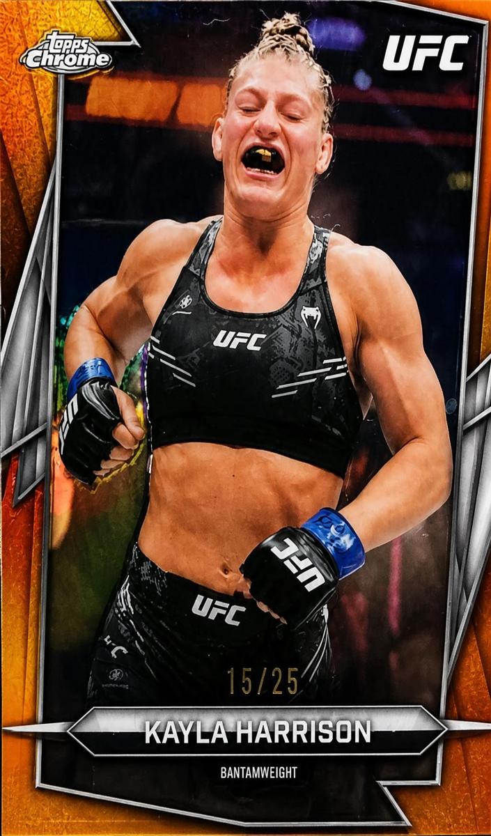 2026 Kayla Harrison [Orange Refractor] #55