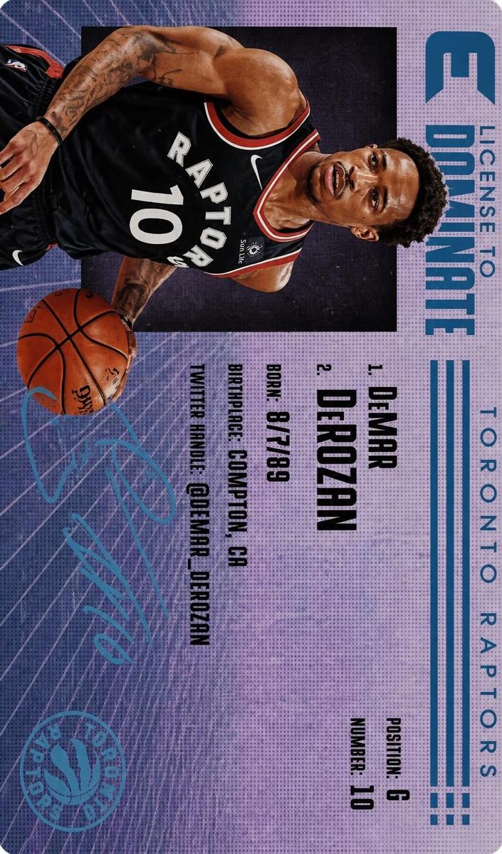 2017 DeMar DeRozan #L2D-43