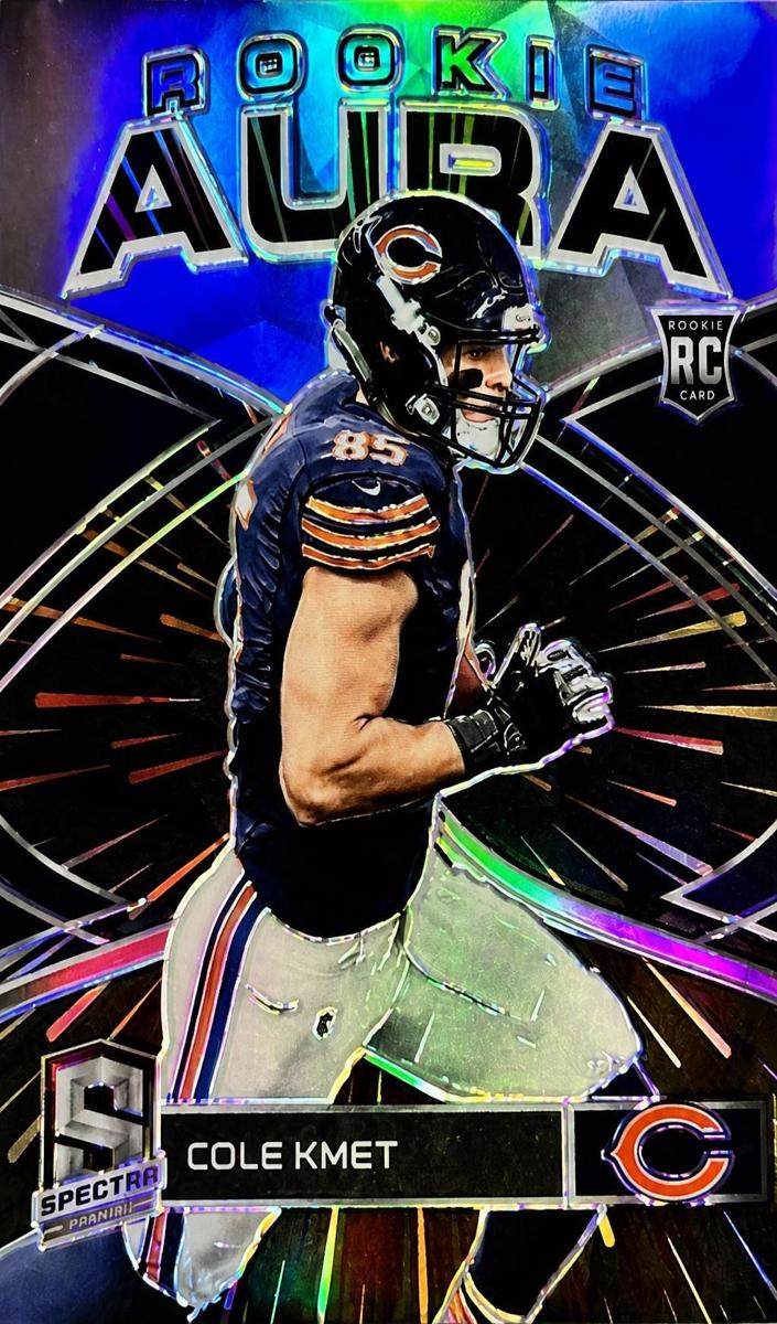 2020 Panini Spectra Cole Kmet #RA-14 card
