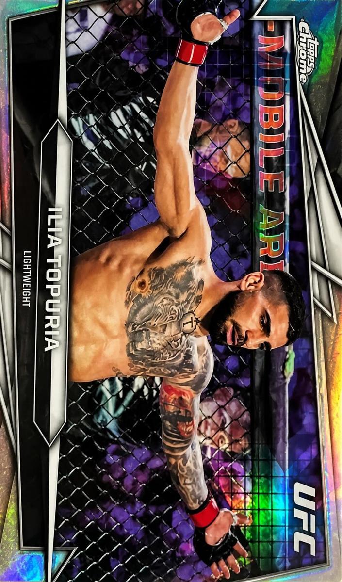 2026 Ilia Topuria [Sonar Refractor] #1