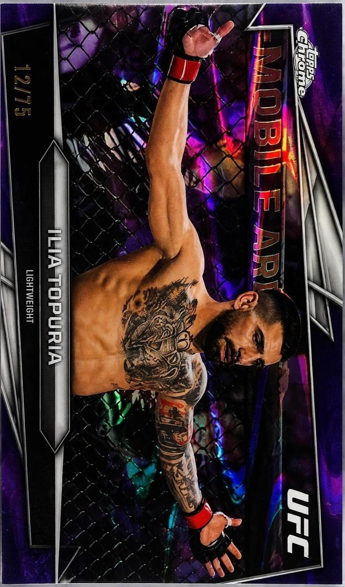 2026 Ilia Topuria [Purple RayWave Refractor] #1