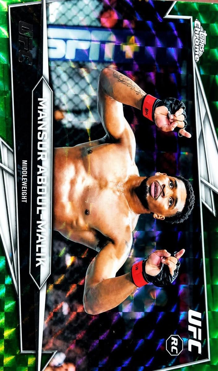 2026 Mansur Abdul-Malik [Green Geometric Refractor] #59