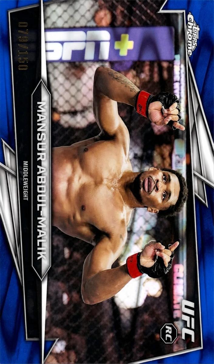 2026 Mansur Abdul-Malik [Blue Refractor] #59