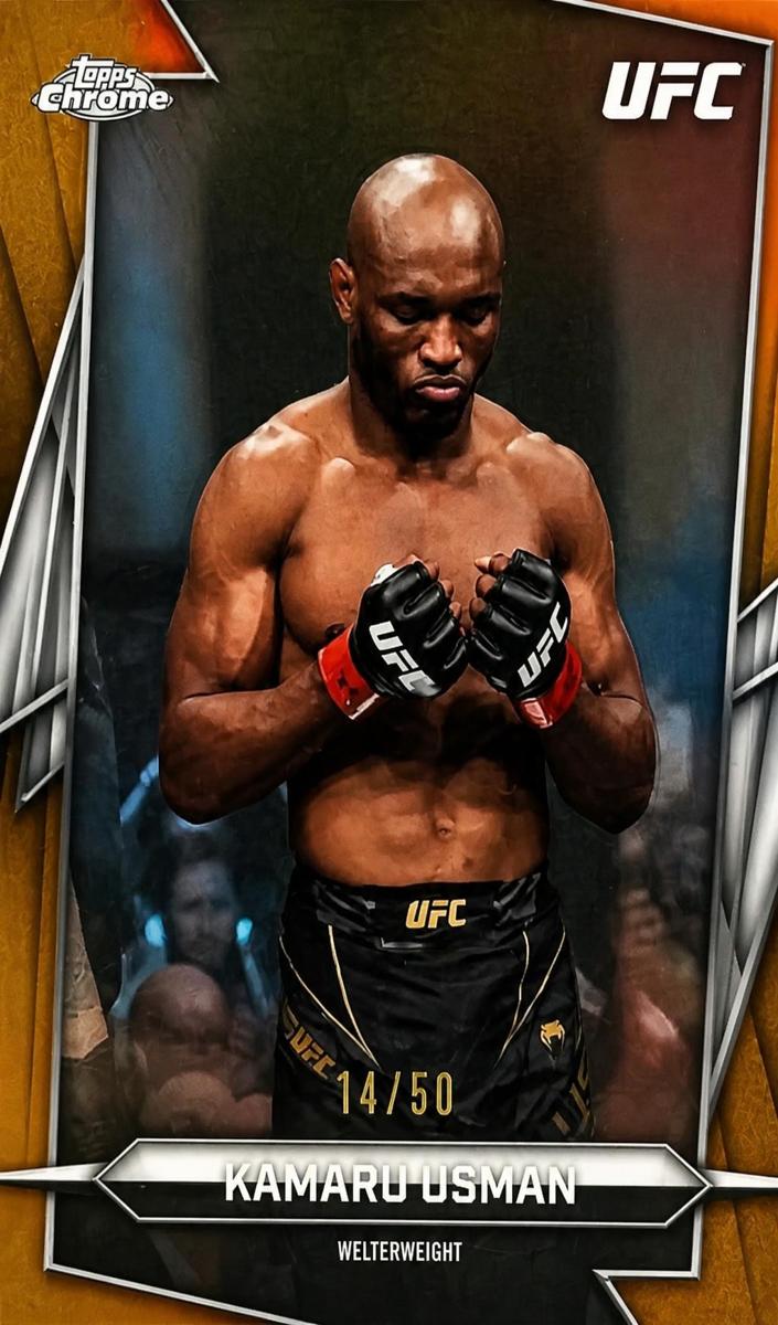 2026 Kamaru Usman [Gold Refractor] #27