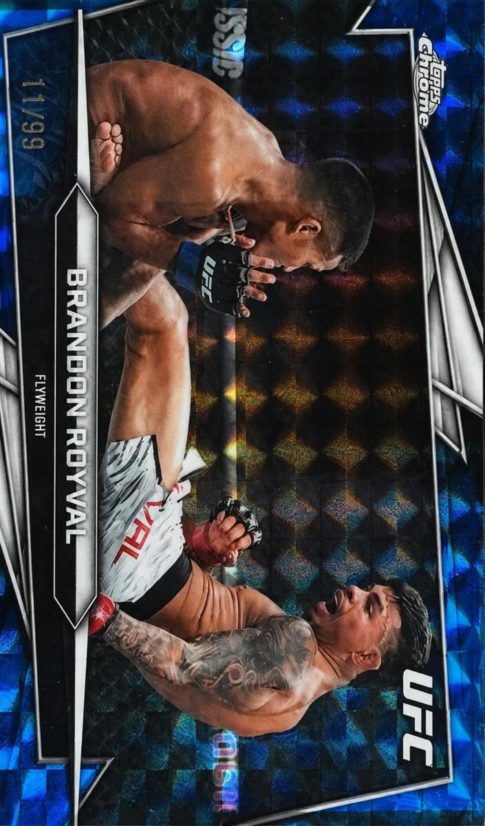 2026 Brandon Royval [Blue Geometric Refractor] #54