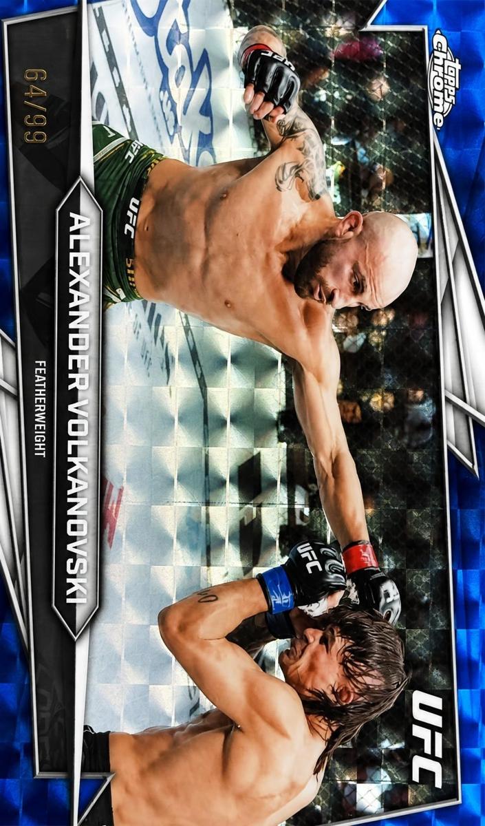 2026 Alexander Volkanovski [Blue Geometric Refractor] #30