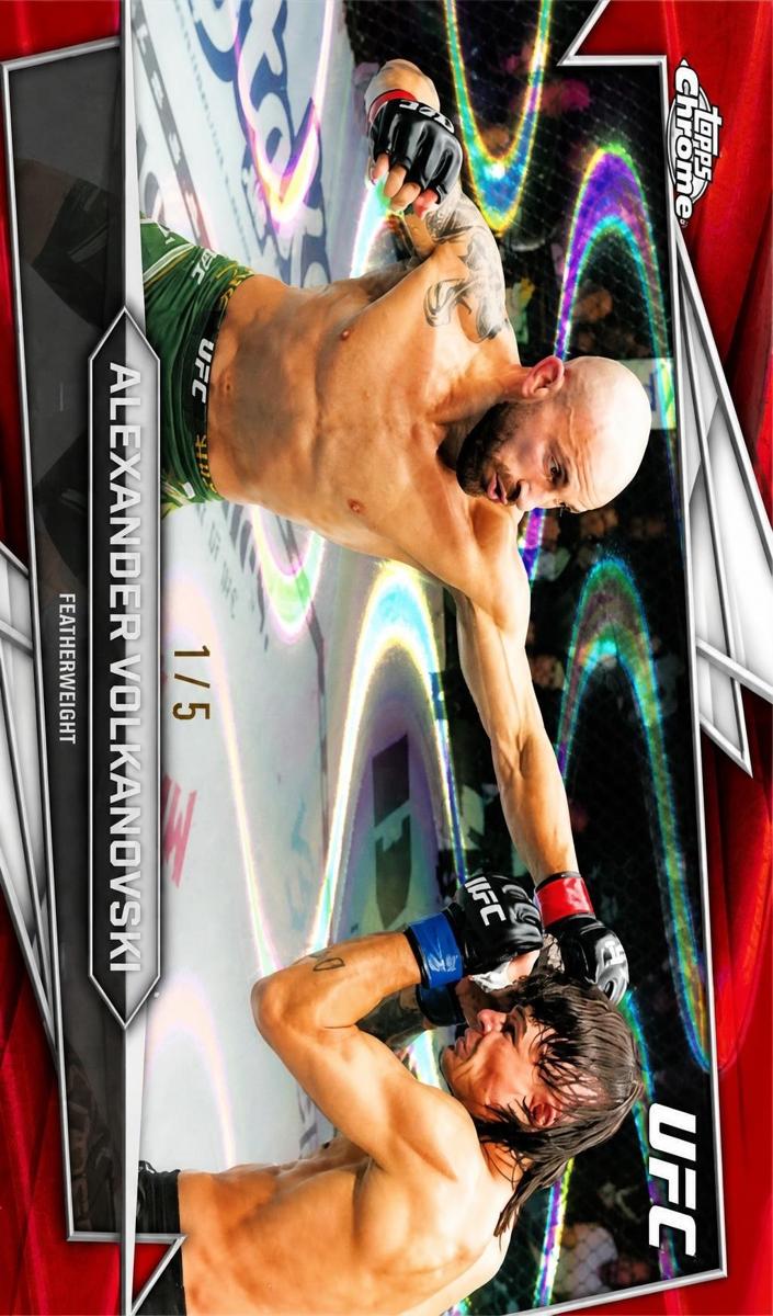 2026 Alexander Volkanovski [Red RayWave Refractor] #30