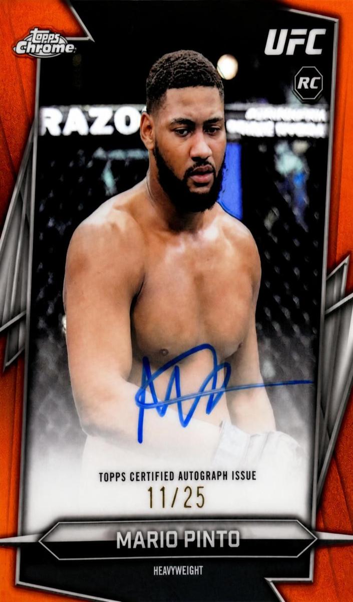 2026 Mario Pinto [Orange Geometric Refractor] #31