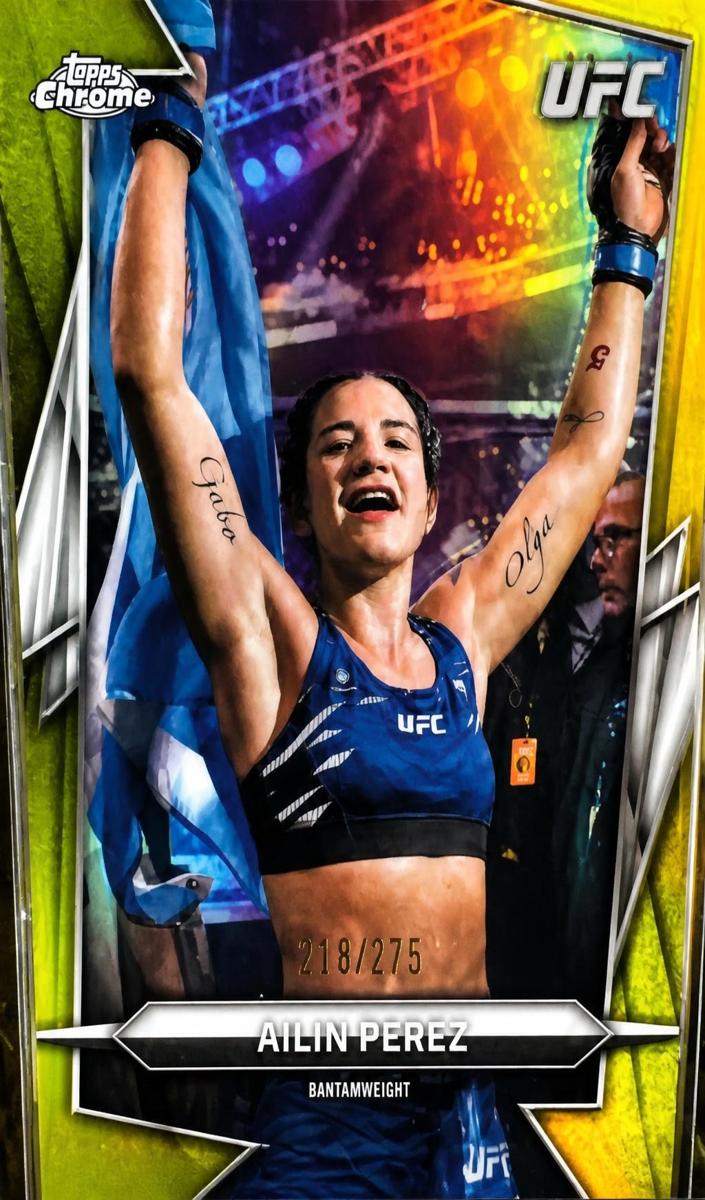 2026 Ailin Perez [Yellow Refractor] #34