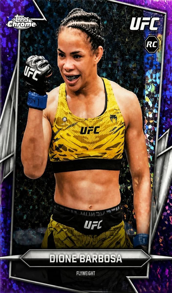 2026 Dione Barbosa [Purple Mini-Diamonds Refractor] #33
