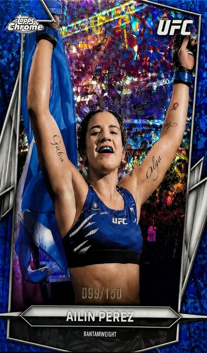 2026 Ailin Perez [Blue Refractor] #34