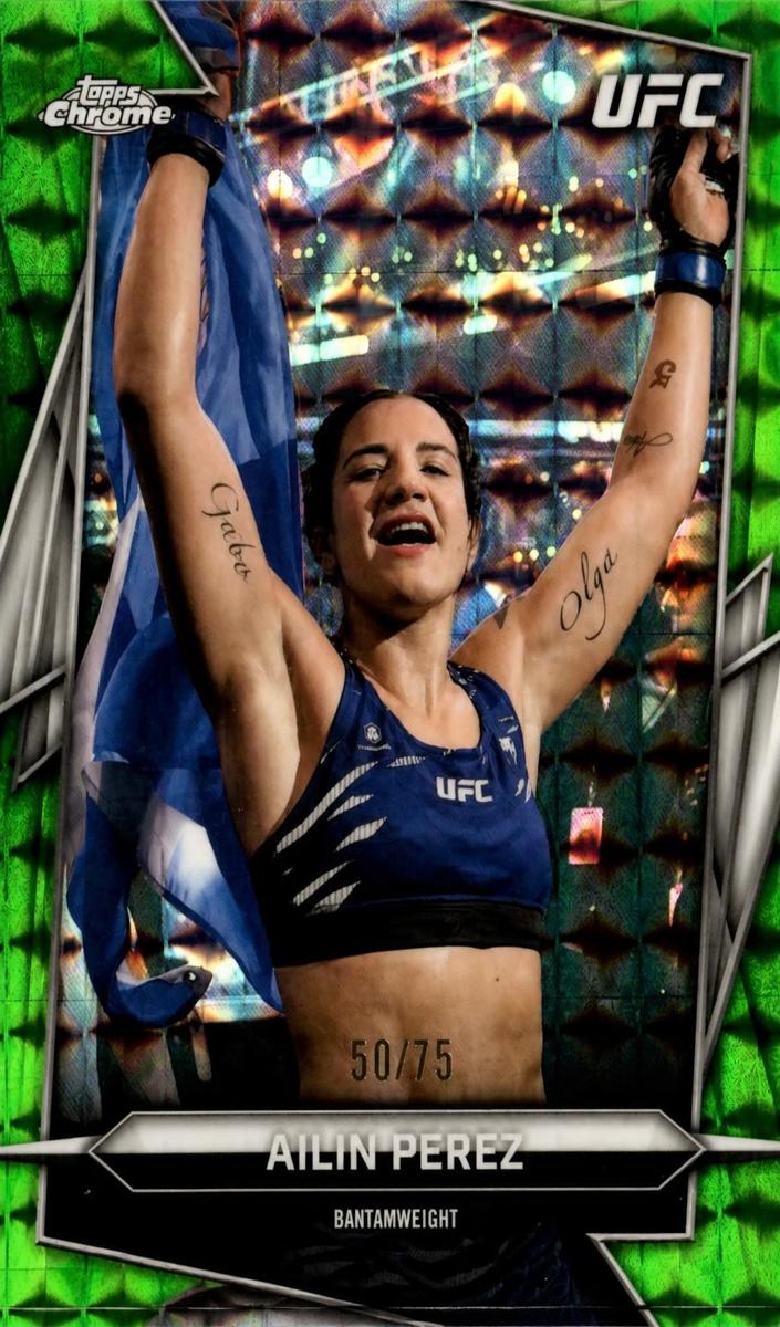 2026 Ailin Perez [Green Geometric Refractor] #34