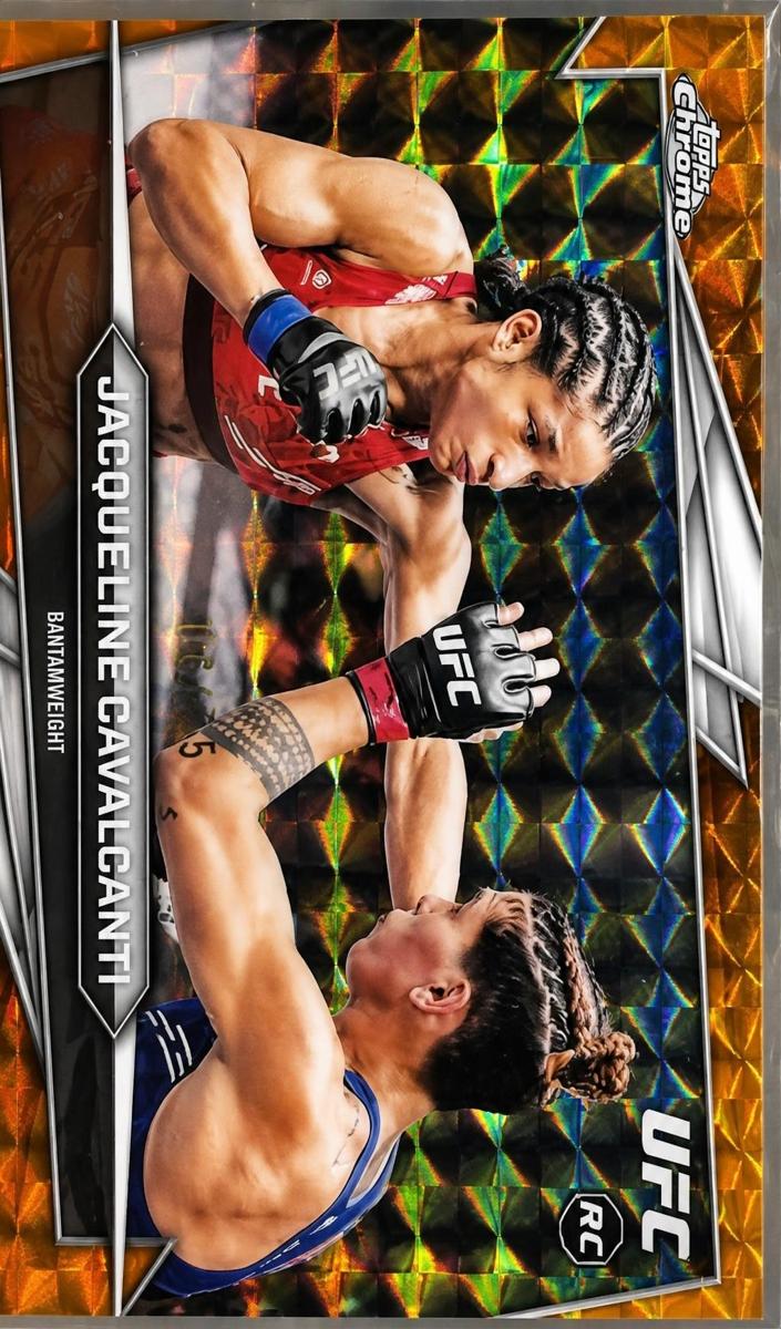 2026 Jacqueline Cavalcanti [Orange Geometric Refractor] #37