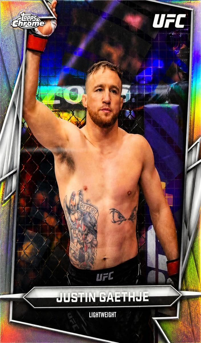 2026 Justin Gaethje [Sonar Refractor] #39