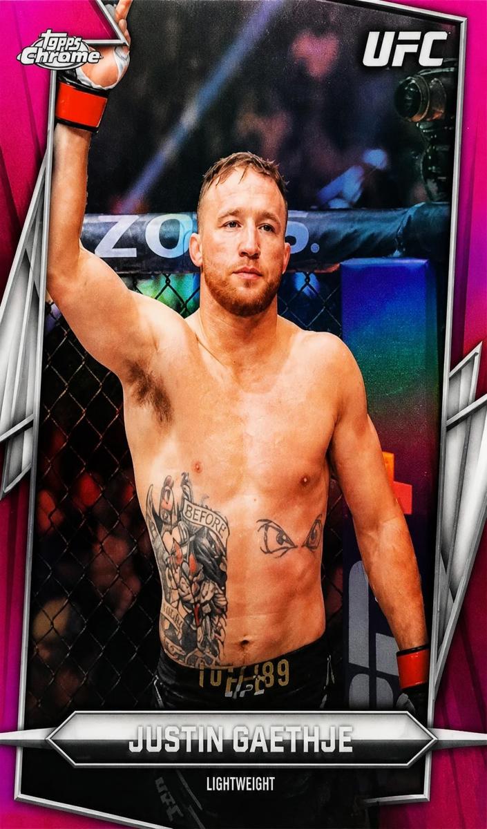 2026 Justin Gaethje [Magenta Refractor] #39