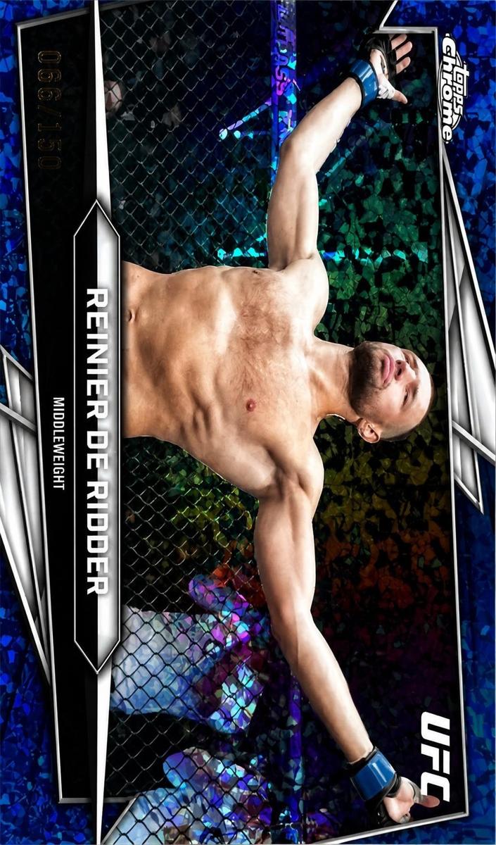 2026 Reinier De Ridder [Blue Mini-Diamonds Refractor] #38