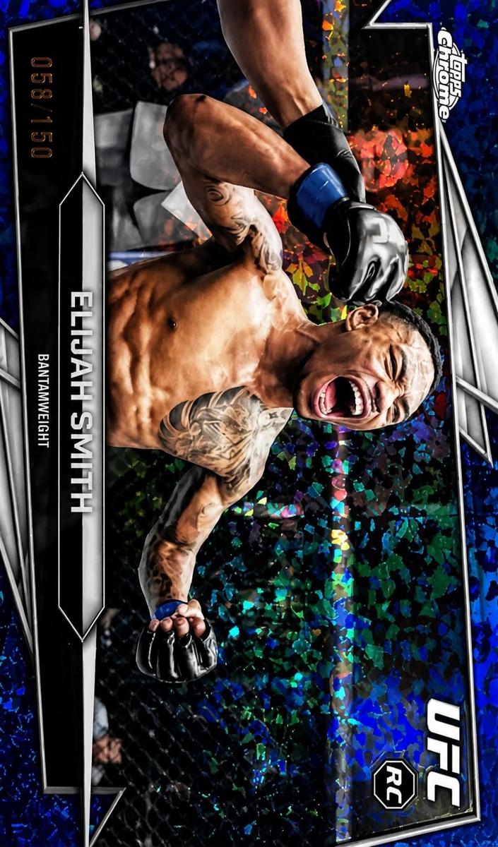 2026 Elijah Smith [Blue Mini-Diamonds Refractor] #41
