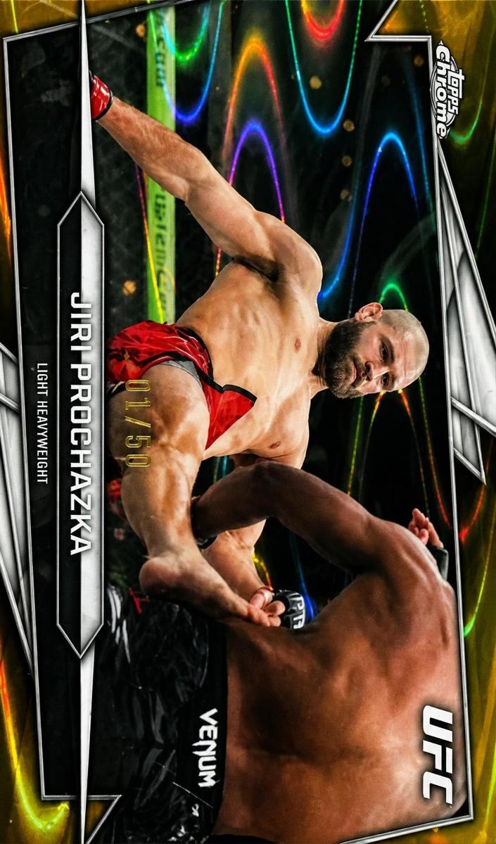 2026 Jiri Prochazka [Gold RayWave Refractor] #42