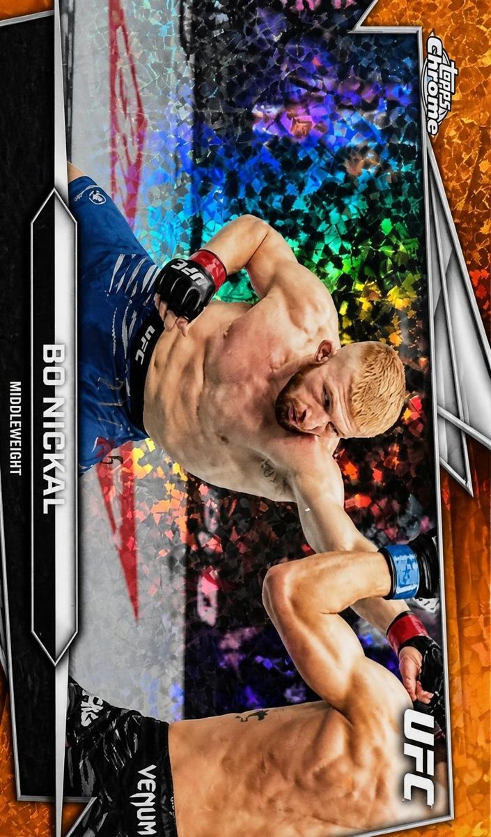 2026 Bo Nickal [Orange Refractor] #46