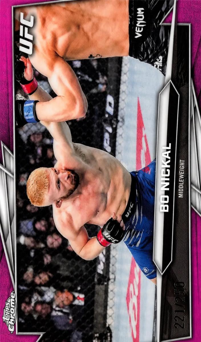 2026 Bo Nickal [Pink Refractor] #46