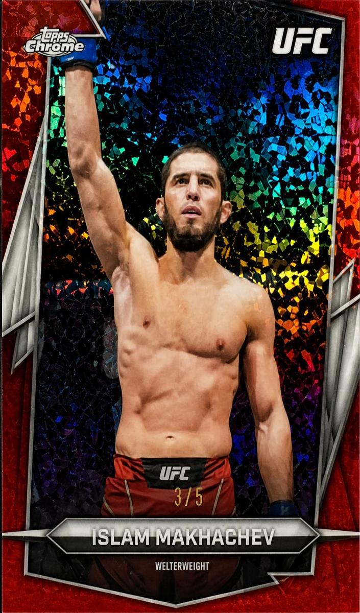 2026 Islam Makhachev [Red Refractor] #47
