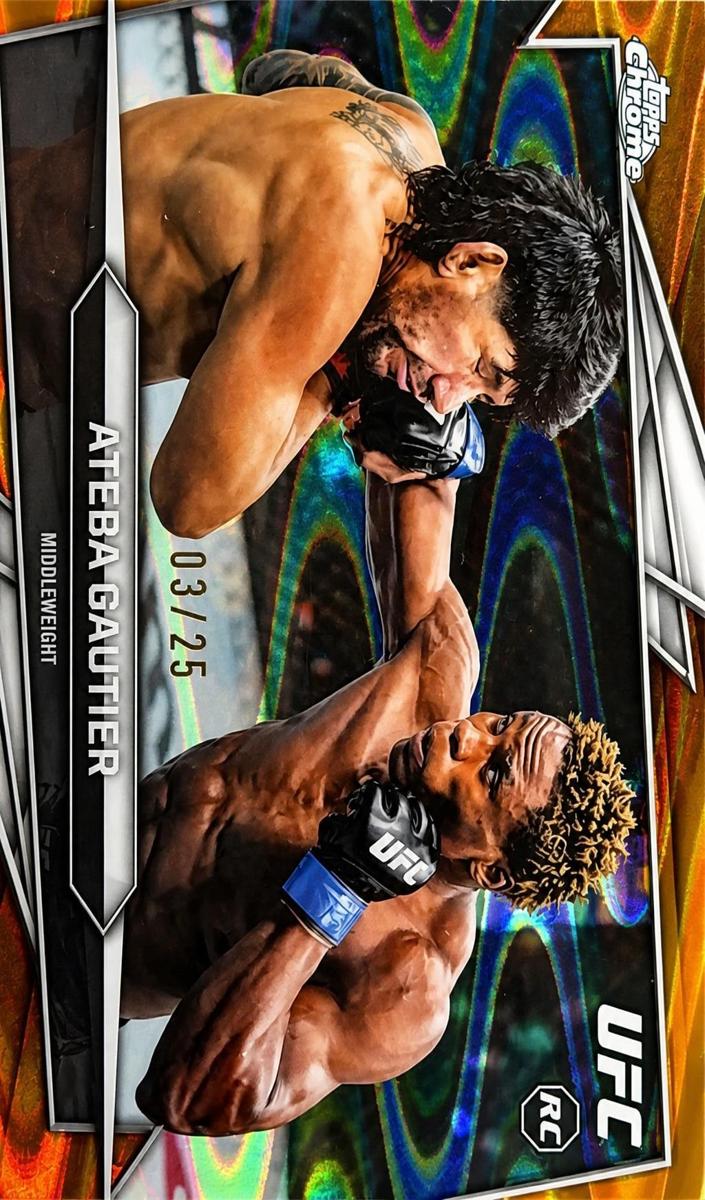 2026 Ateba Gautier [Orange RayWave Refractor] #7