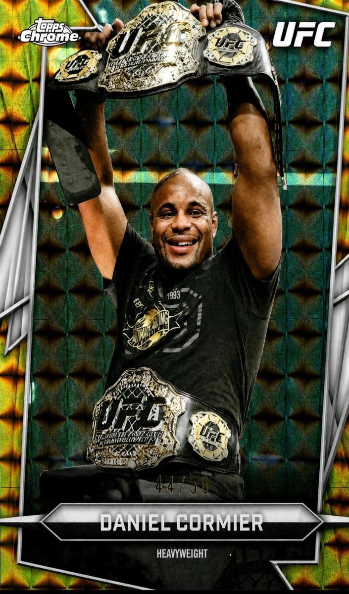 2026 Daniel Cormier [Gold Geometric Refractor] #8